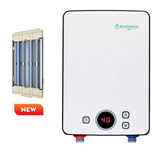 Sio Green IR30 v2 POU Infrared Electric Tankless Water Heater - None Corrosion Elements - Extends The Life of Tankless Water Heaters 120v / 8A - 30A/3.4kW - For Hand Wash and Sink Only