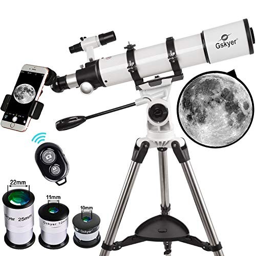 Gskyer Telescope, 600x90mm AZ Astronomical Refractor Telescope, German Technology Scope