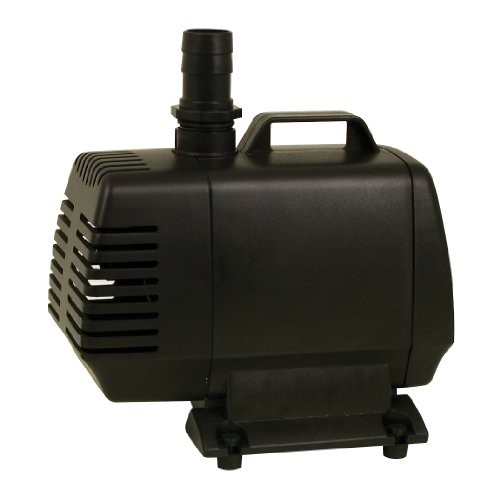 TetraPond Water Garden Pump, Powers Waterfalls/Filters/Fountain Heads