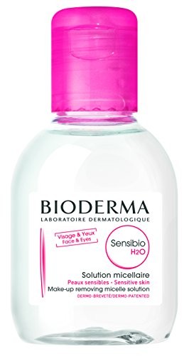 Bioderma Sensibio H2O Soothing Micellar Cleansing Water and Makeup Removing Solution for Sensitive Skin - Face and Eyes - 3.3 FL.OZ.