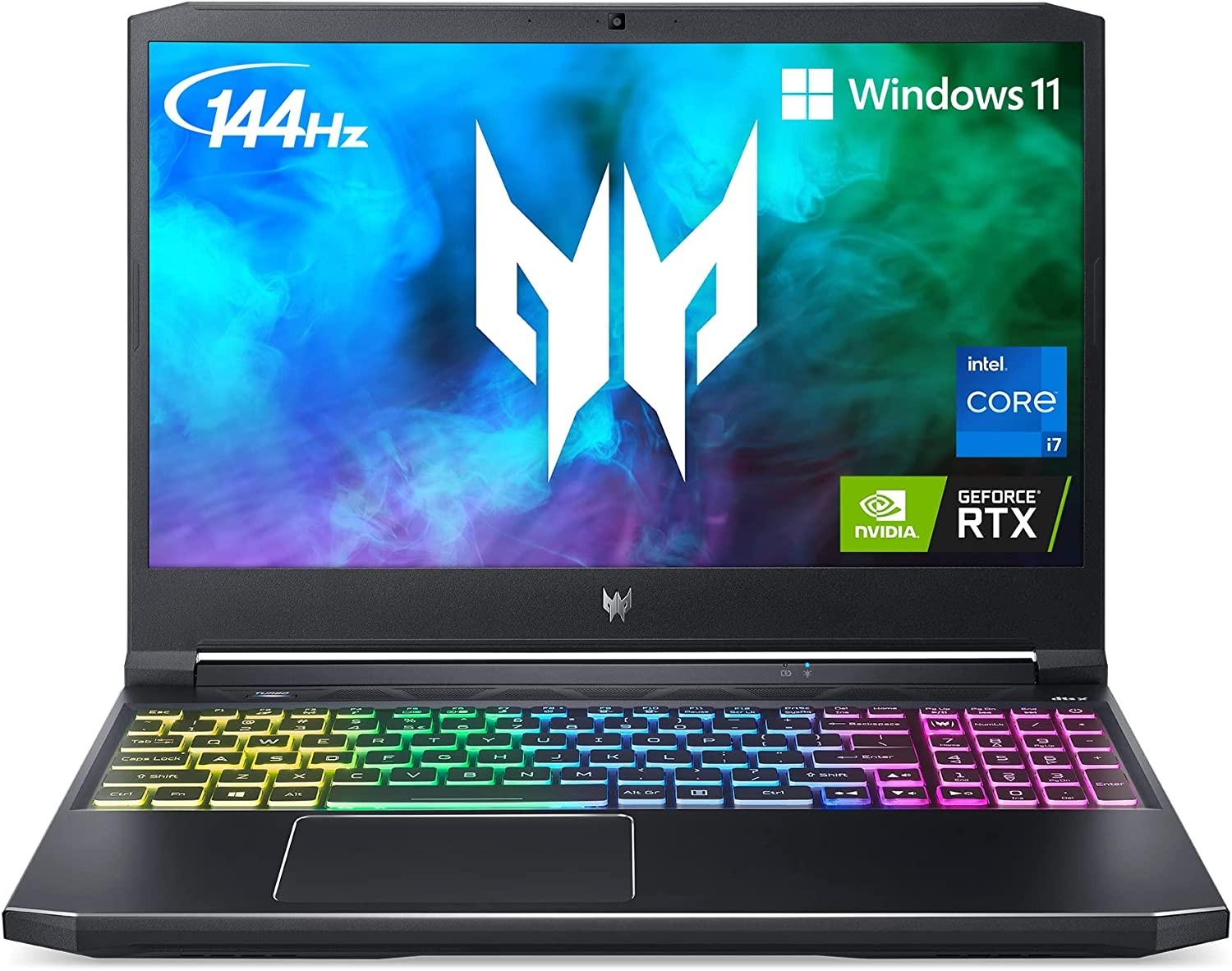 Acer Predator Helios 300 PH315-54-760S Gaming Laptop | Intel i7-11800H | NVIDIA GeForce RTX 3060 GPU | 15.6" FHD 144Hz 3ms IPS Display | 16GB DDR4 | 512GB SSD | Killer WiFi 6 | RGB Keyboard 