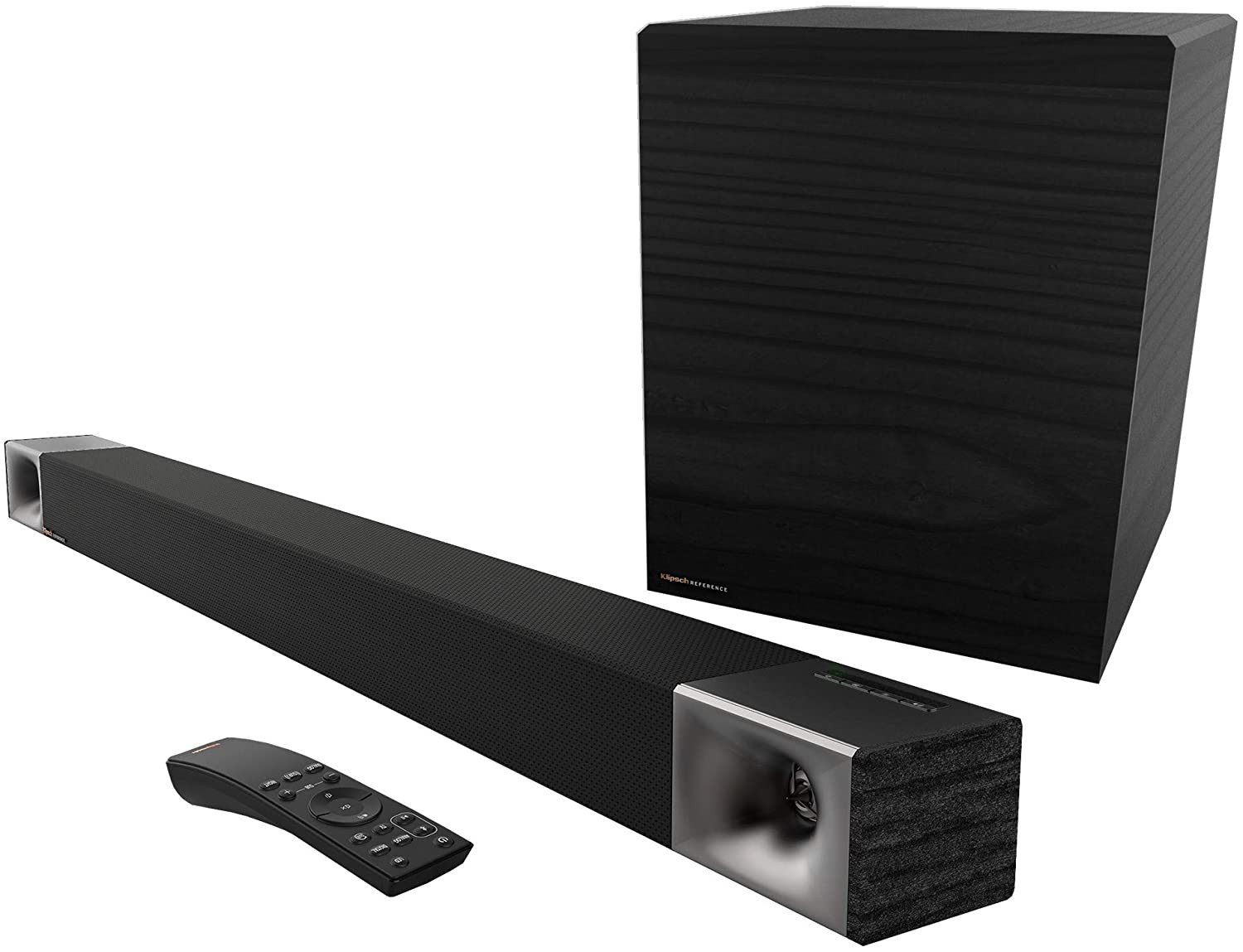 Klipsch Cinema 600 Sound Bar 3.1 Home Theater System with HDMI-ARC for Easy Set-Up, Black 
