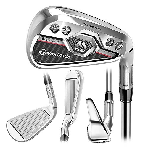 TaylorMade Golf MCGB Men's Iron Set (Set of 8 total clubs: Graphite Senior Flex 5-PW SW Iron Set, Right Hand)