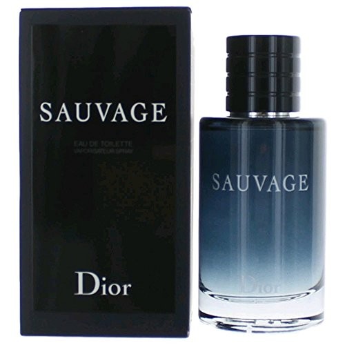 Sauvage by Chrisitan Dior Eau de Toilette Spray for Men, 3.4 Ounce