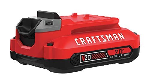 CRAFTSMAN 20V MAX Lithium Ion Battery, 2.0-Amp Hour (CMCB202)