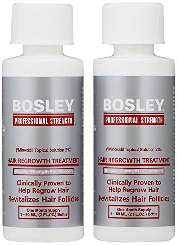 Bosley Hair Regrowth Treatment Regular Strength for Women, 2 Count