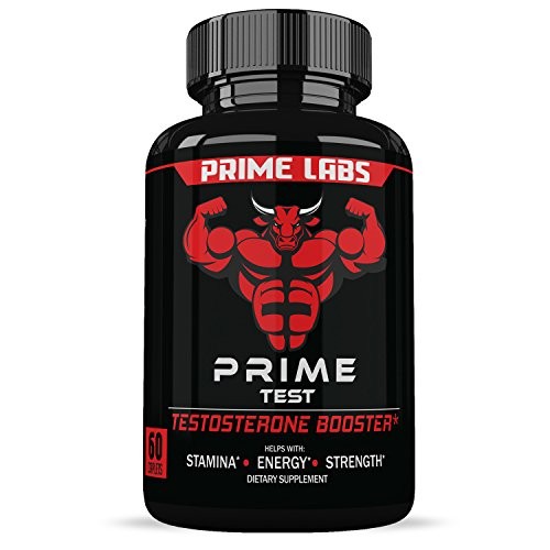 Prime Labs - Men's Test Booster - Natural Stamina, Endurance and Strength Booster - 60 Caplets