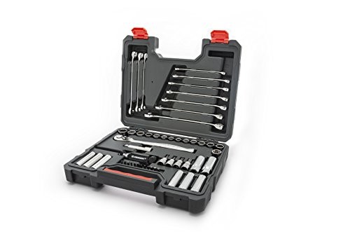 Crescent CTK51 51Piece Mechanics Tool Set, SAE & Metric