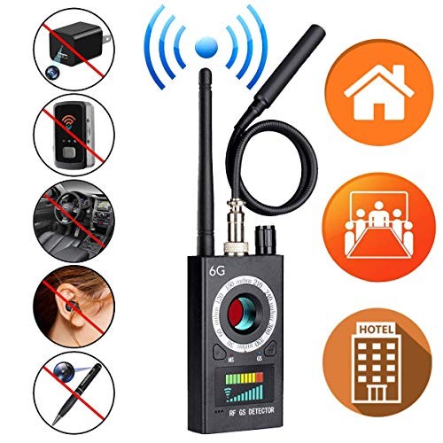 3 in 1 Anti Spy Detector for RF Wireless, Hidden Camera and GPS Tracker Bug Finder, Spy Pro Counter Surveillance