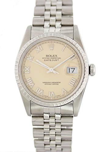 Rolex Datejust Automatic-self-Wind Male Watch 16220 (Certified Pre-Owned)