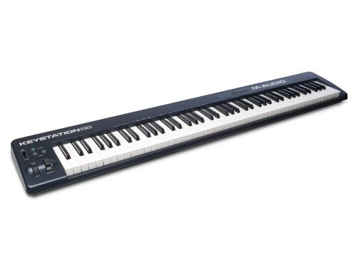 M-Audio Keystation 88 II | 88-Key USB MIDI Keyboard Controller with Pitch-Bend & Modulation Wheels
