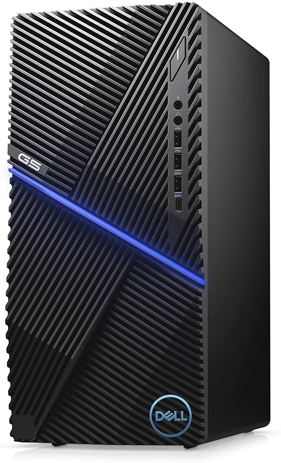 New Dell G5 Gaming Desktop, Intel Core i7-10th Gen, 16 GB RAM, 1 TB SSD, Nvidia GeForce RTX 2060 Super, Black 