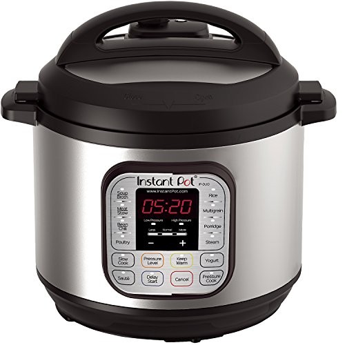 Instant Pot DUO80 8 Qt  7-in-1 Multi- Use Programmable Pressure Cooker, Slow Cooker, Rice Cooker, Steamer, Sauté, Yogurt Maker and Warmer