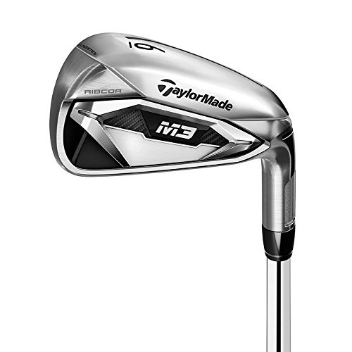 TaylorMade M3 Irons Set (Set of 7 total clubs: 4-PW, Graphite Shaft, Right Hand, Regular Flex)