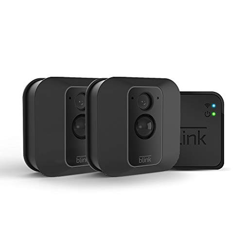 Blink XT2 Outdoor/Indoor Smart Security Camera with cloud storage included, 2-way audio, 2-year battery life - 2 camera kit