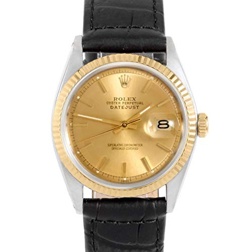 Rolex Datejust Swiss-Automatic Male Watch 1601 (Certified Pre-Owned)