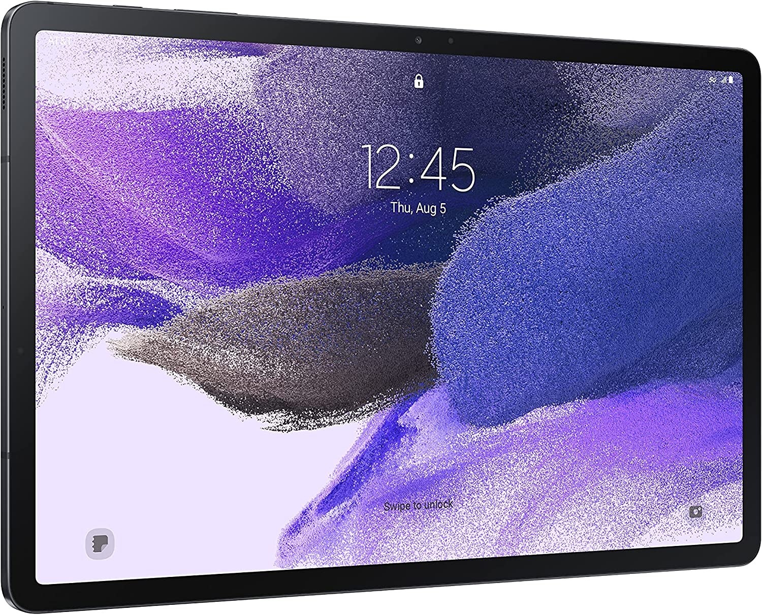 Galaxy Tab S7 FE 2021 Android Tablet 12.4” Screen WiFi 64GB S Pen Included Long-Lasting Battery Powerful Performance, Mystic Black 