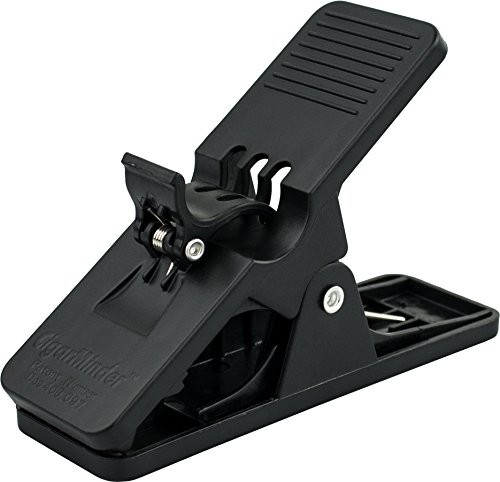 Cigar Minder Clip -  All Purpose Cigar Holder (Black)