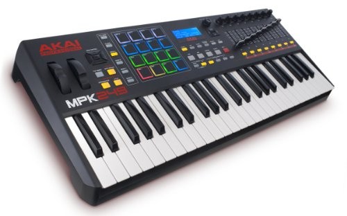 Akai Professional MPK249 | 49 Key Semi Weighted USB MIDI Keyboard Controller Including Core Control From The MPC Workstations