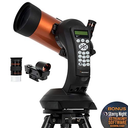 Celestron - NexStar 4SE Telescope - Computerized Telescope for Beginners and Advanced Users - Fully-Automated GoTo Mount - SkyAlign Technology - 40,000+ Celestial Objects - 4-Inch Primary Mirror