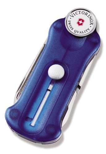 Victorinox Swiss Army Golftool Pocket Knife with Pouch, Sapphire