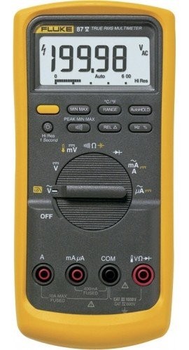 Fluke 87V True RMS Industrial Multimeter with temperature