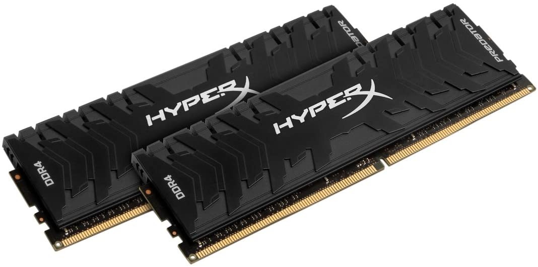 HyperX Predator Black 16GB 2666MHz DDR4 CL13 DIMM (Kit of 2) XMP (HX426C13PB3K2/16) 