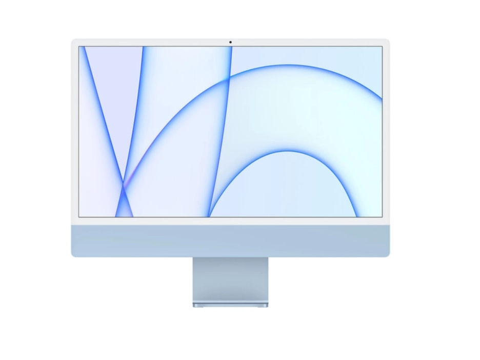 Apple 24" iMac with M1 Chip (Mid 2021, Blue)