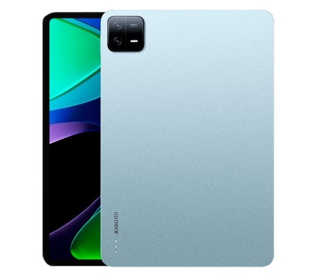 Xiaomi Pad 6 WiFi Version 11 inches 144Hz 8840mAh Bluetooth 5.2 Four Speakers Dolby Atmos 13 Mp Camera + Fast Car 51W Charger Bundle (Mist Blue, 256GB + 8GB)