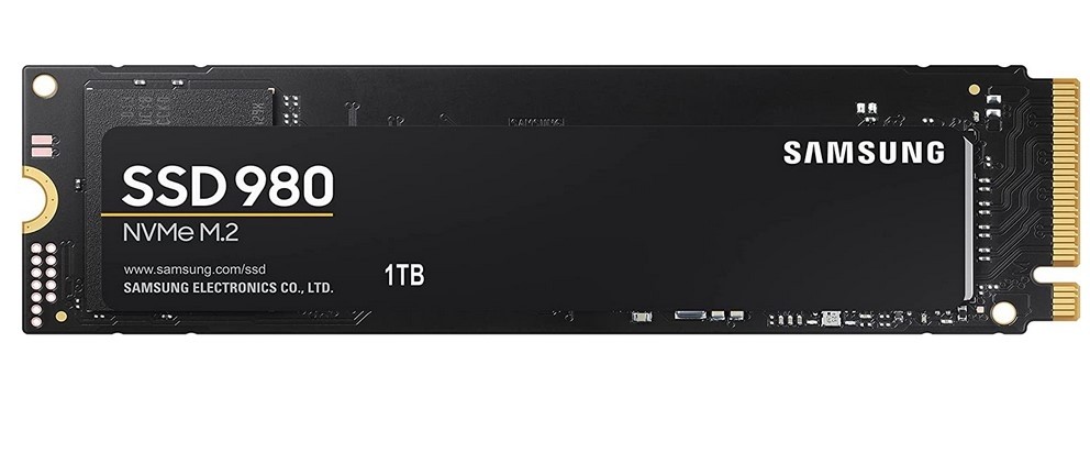 SAMSUNG 980 SSD 1TB PCle 3.0x4, NVMe M.2 2280, Internal Solid State Drive, Storage for PC, Laptops, Gaming and More, HMB Technology, Intelligent Turbowrite, Speeds of up-to 3,500MB/s, MZ-V8V1T0B/AM 