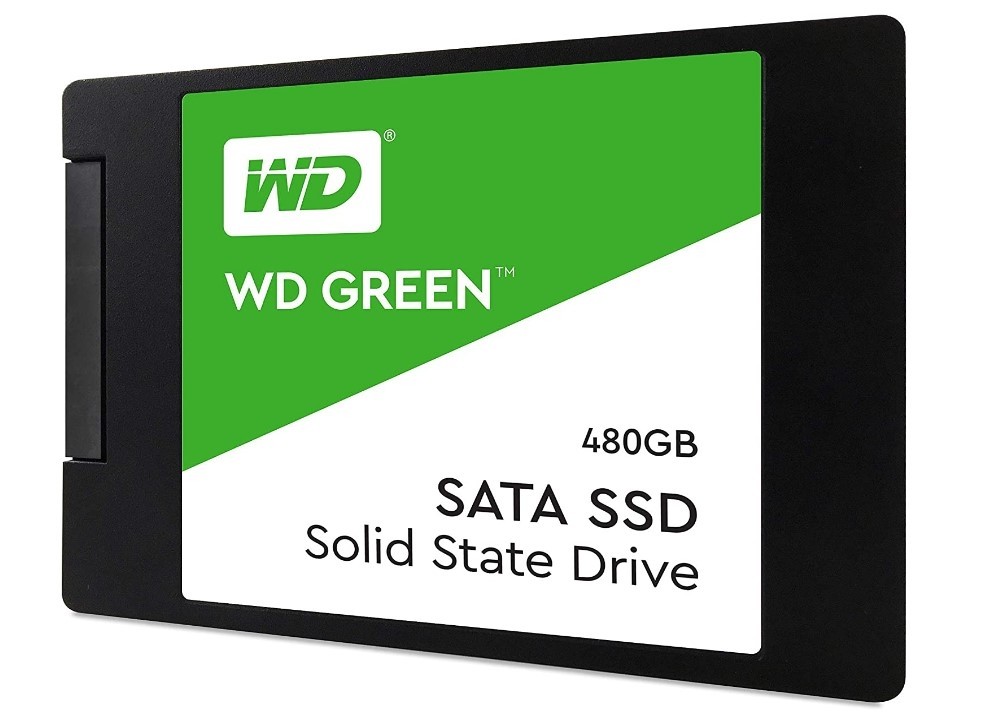 WD Green 480GB Internal PC SSD - SATA III 6 Gb/s, 2.5"/7mm - WDS480G2G0A
