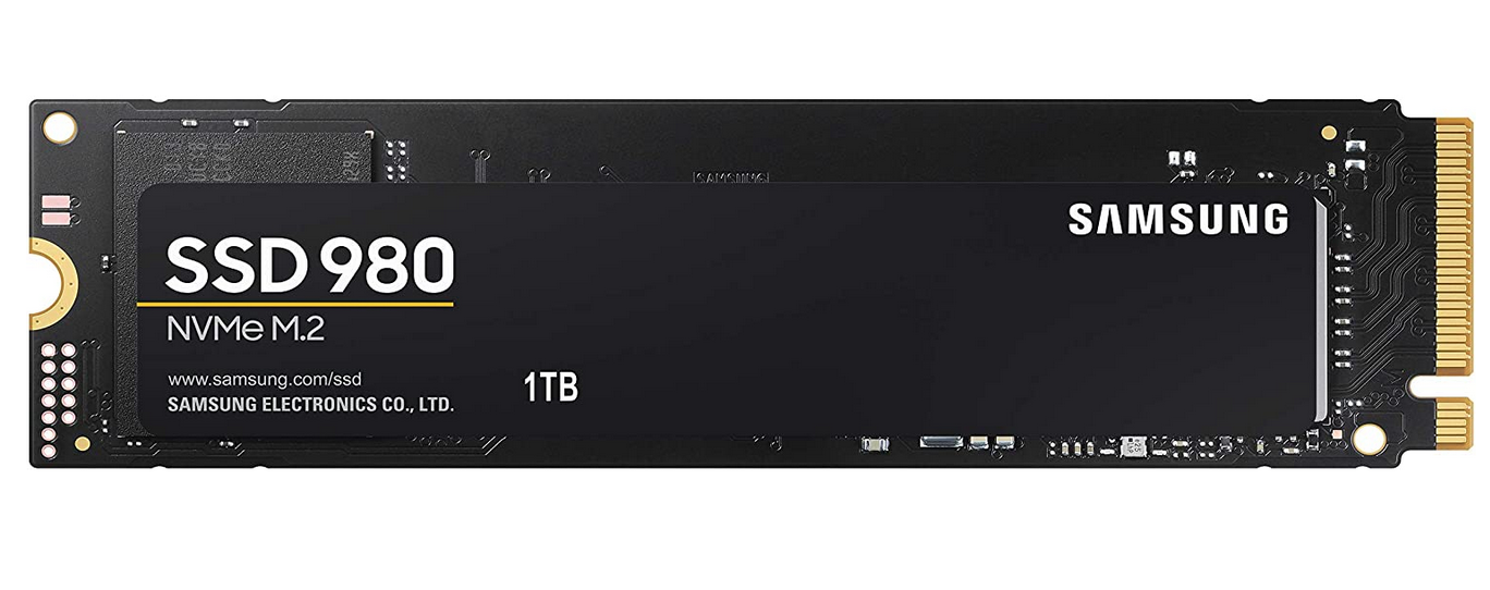 SAMSUNG (MZ-V8V1T0B/AM) 980 SSD 1TB - M.2 NVMe Interface Internal Solid State Drive with V-NAND Technology 