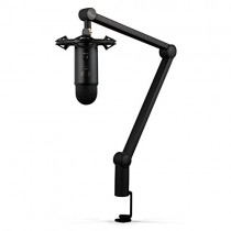 Blue Vocal Condenser Microphone, Blackout, Mic + Professional Broadcast Bundle (988-000107)
