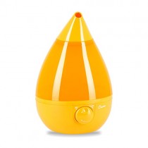Crane Ultrasonic Cool Mist Humidifier, Filter-Free, 1 Gallon, for Home Bedroom Baby Nursery and Office, Orange