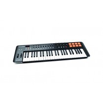 M-Audio Oxygen 49 MKIV | 49-Key USB MIDI Keyboard & Drum Pad Controller (8 Pads / 8 Knobs / 9 Faders), VIP Software Download Included