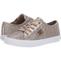 G by GUESS Backer2 Women's Lace-Up Sneakers Shoes (10, Gold)