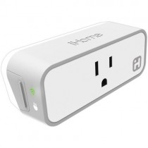iHome ISP6X Wi-FI Smart Plug , Use your voice to control connected devices, Works with Alexa, Google Assistant and HomeKit enabled smart speakers