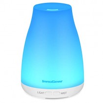 InnoGear Upgraded Version Aromatherapy Essential Oil Diffuser Ultrasonic Diffusers Cool Mist Humidifier with 7 Colors LED Lights and Waterless Auto Shut-off for Home Office Bedroom Room