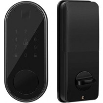 InteTrend Smart Lock, Electronic Deadbolt Door Lock, Assure Keyless Entry Door Lock Featuring Auto-Lock, Smart Phone App Remote Control, Fobs and Passcodes Operation. - (ITUS-WZBDL-B1)