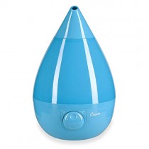 Crane Ultrasonic Cool Mist Humidifier, Filter-Free, 1 Gallon, for Home Bedroom Baby Nursery and Office, Aqua