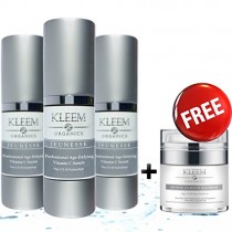 Anti Aging Skin Care Kits - Women Beauty Gifts: Vitamin C Serum with Hyaluronic Acid + FREE Retinol Moisturizer for Face for Night & Day; Perfect Gift Set Kit