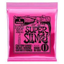 Ernie Ball Super Slinky Nickel Wound Sets, .009 - .042 (3 Pack)