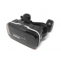 ReTrak Utopia 360 VR Headset with Built in Headphones - Black