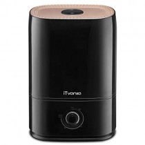 iTvanila Cool Mist Humidifiers, 5L Humidifier for Bedroom Large Room, Nano-Coating, 360° Nozzle, Ultra Quiet, Auto Shut-Off, Easy to Clean, High Output up to 350mL/h, 15-40h(C3)