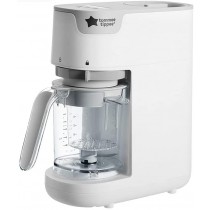 Tommee Tippee Quick Cook Baby Food Steamer and Blender, White 