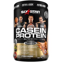 Six Star Casein Protein Drink, Chocolate, 32 Ounce
