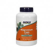 NOW Supplements, Magnesium 400 mg, 180 Capsules