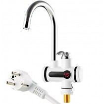 Electric Tankless Hot Water Tap Instant Hot Water Heater Heating Faucet Instantaneous Water Heater for Kitchen and Bathroom,UderBig
