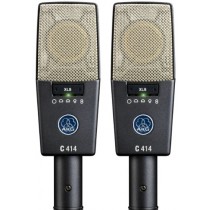 AKG Pro Audio C414 XLS Stereoset Instrument Condenser Microphone, Multipattern