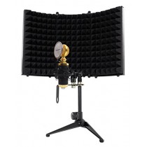 Rockville RCM02 Pro Studio Recording Condenser Microphone Mic+Shock Mount+Shield